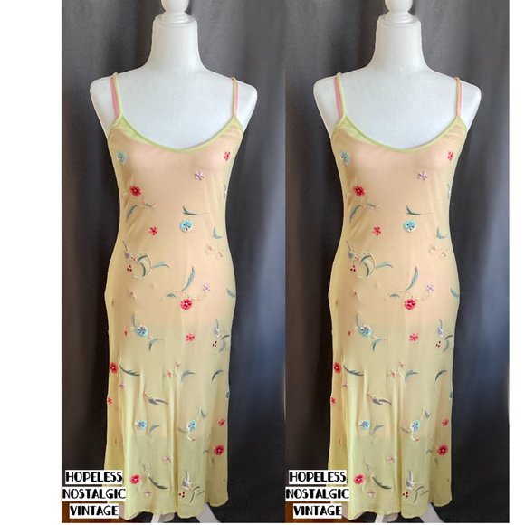 Vintage Vivienne Tam slip dress ASO Phoebe Buffay in Friends - Picture 2 of 5